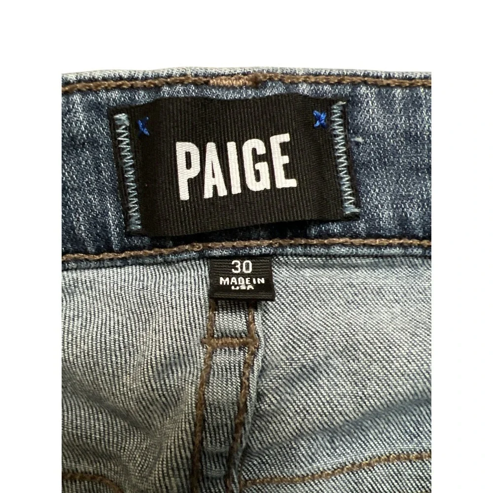 PAIGE Lennox Slim Fit Jeans Mens 30 Blue Premium Designer‎ Denim